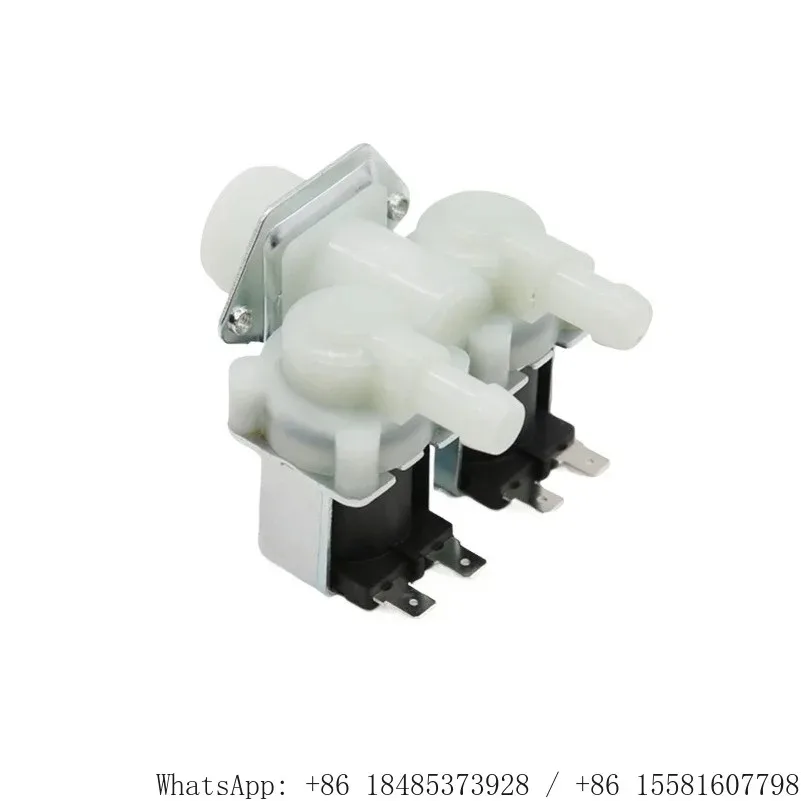 one in two out double way solenoid valve washing machine normally closed water inlet valve DC12V AC220
