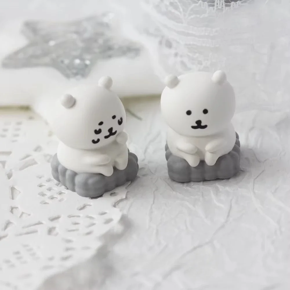 マンガジョーククマテーマキーキャップかわいい樹脂周辺機器アートキーキャップアニメ PC ゲームメカニカルキーボードアクセサリー桜 MX ギフト