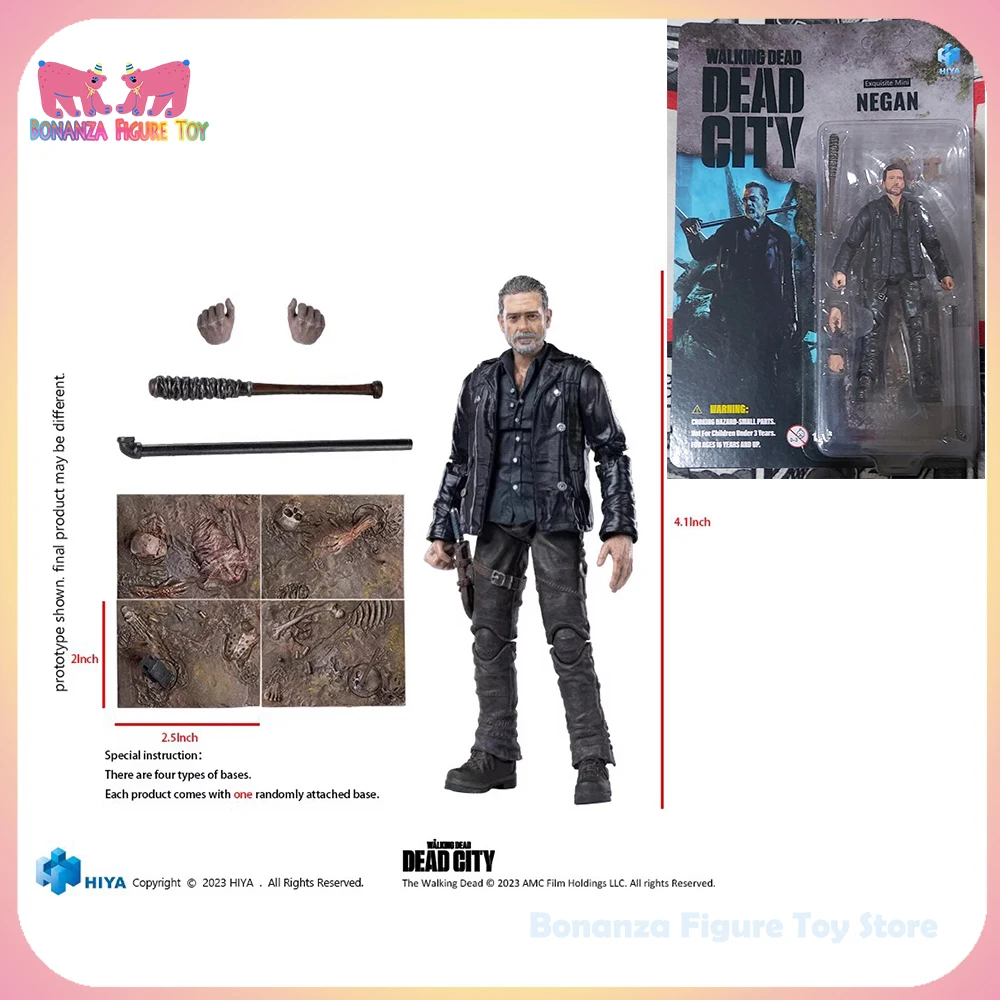 nouveau-modele-hiya-1-18-the-walking-dead-city-negan-figurines-d'action-emw0301-conception-de-chambre-jouets-d'ornement-personnalises-cadeau-d'anniversaire