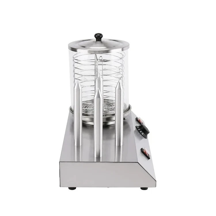 

Сертифицированная CE коммерческая автоматическая машина — китайская пароварка для хлеба, подогреватель и ролик для хот-догов для колбас