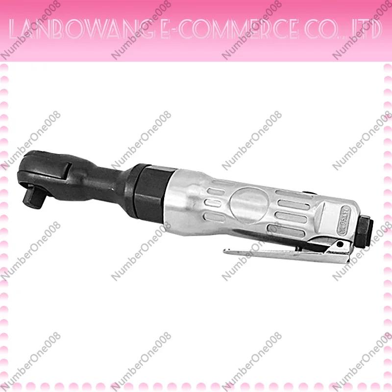 Heavy Duty Pneumatic Ratchet Wrench Right Angle Air Wrench Quick Pneumatic Air Gun Tool for Auto Repair Mechanical Operation