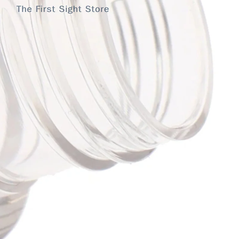 5 مللي أنبوب ملمع الشفاه المطلي بالكهرباء شفاف وردي/ذهبي/فضي قضيب سميك رأس فرشاة كبيرة زجاجة فارغة حاوية طلاء الشفاه #1