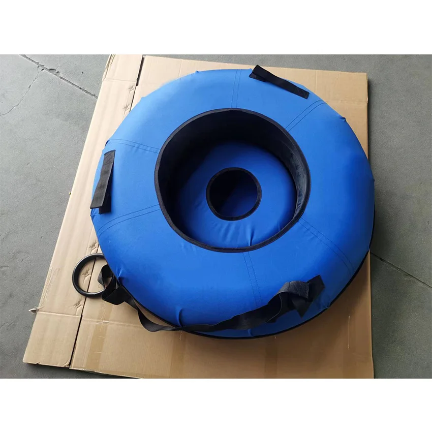 2027  Sled Winter Park Outdoor Sport Skiing Nylon Hard Bottom Rubber Snow Tube
