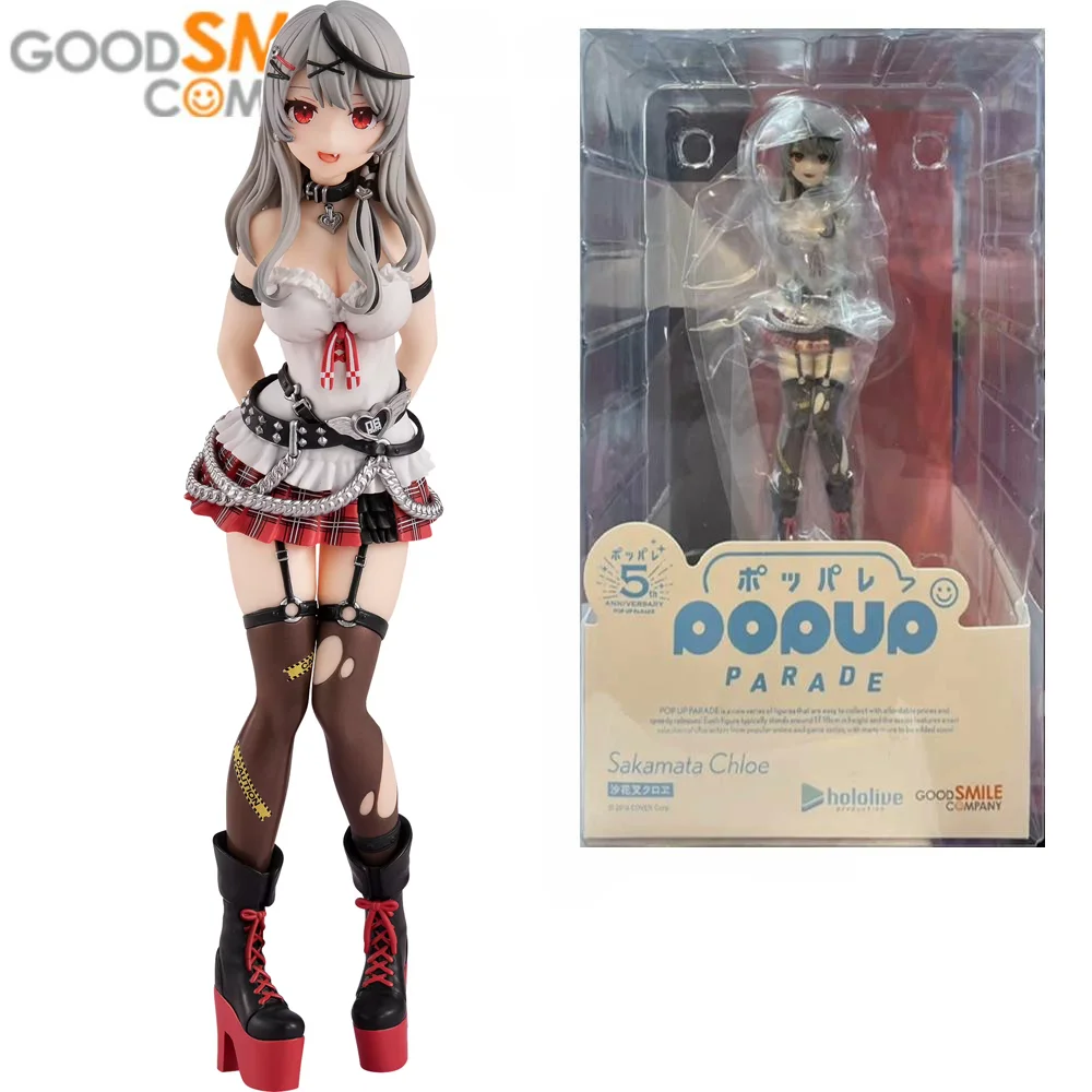 

GSC Original POP UP PARADE Hololive Sakamata Chloe Anime Action Figure Toys For Boys Girls Kids Children Birthday Gifts Model