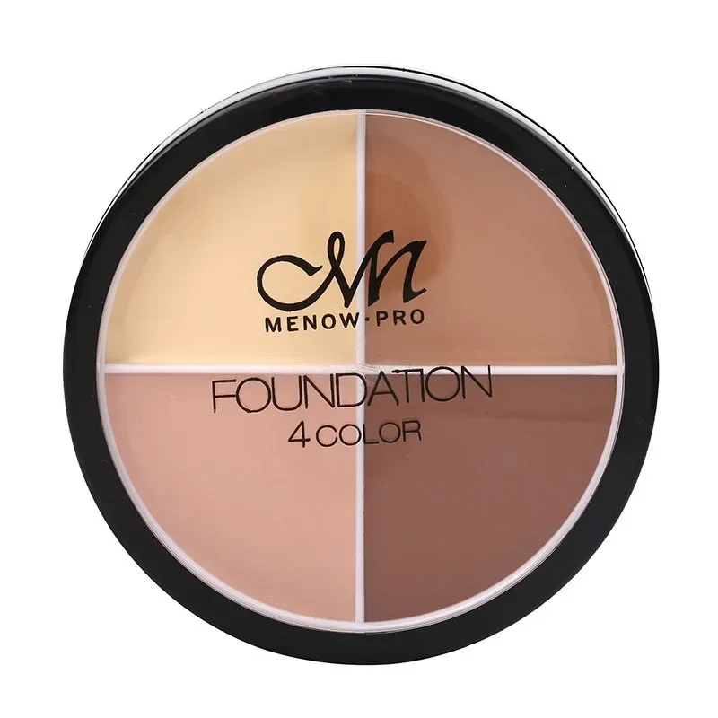 4 Kleuren Concealer Foundation Crème Kan Worden Getinte Reparatie Helderder Cosmetica Groothandel Contour Palet Schoonheid Geglazuurd