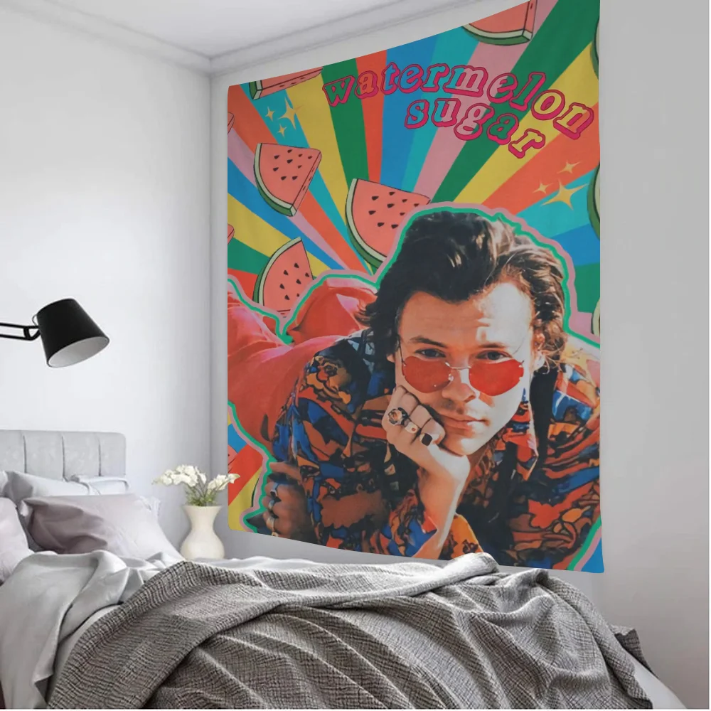 H-Harry Singer Cartoon Tapestry Bohemian Wall Tapestries Mandala Wall Hanging Sheets