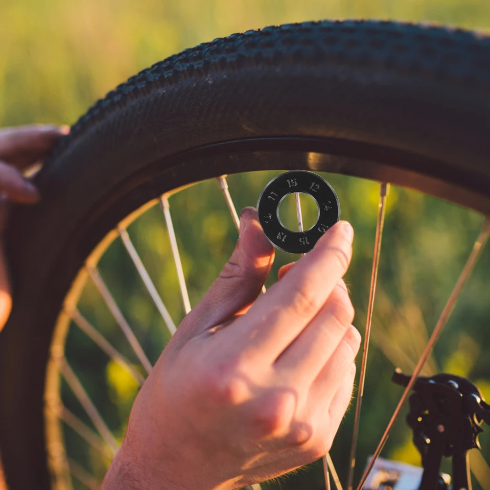 

Bike Wheel Rim Wrench Spanner Steel Groove Bike Wheel Rim Adjuster Spanner 8 Way Bike Tools Adjuster Spanner Mountain Bike Tools