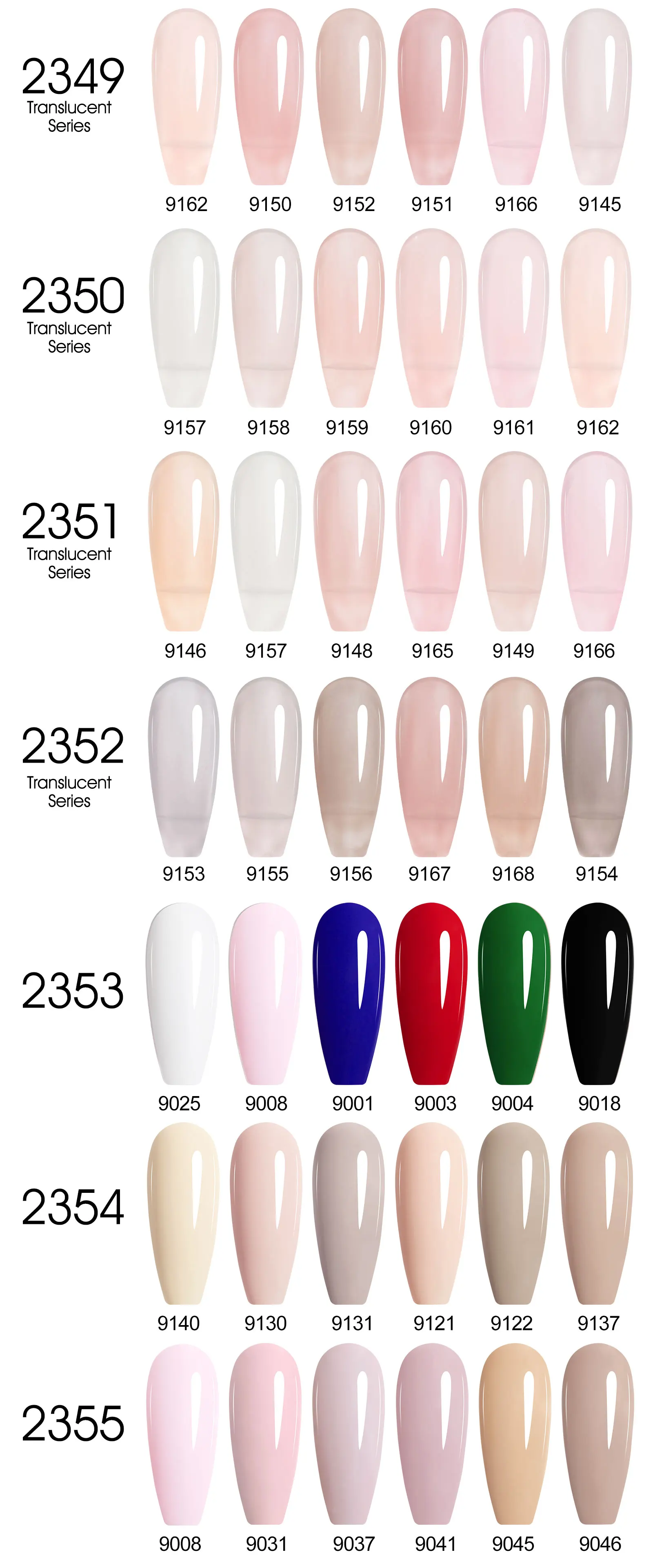 6 Stück/Set CANNI TPO-FREIER Gel-Nagellack Natürliche Nude-Farben Nagel-Gel-Kit Abziehbarer UV-LED Langanhaltender Salon-Qualität Maniküre für Zuhause und Alltag – Detail 25