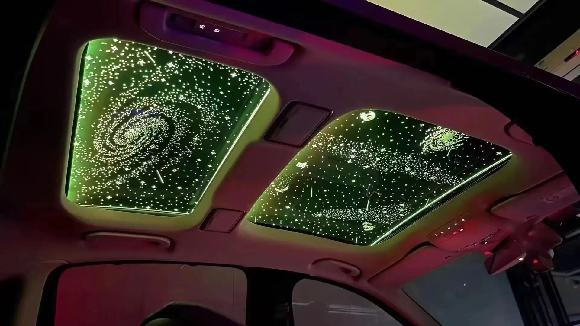 High Quality Romantic Atmosphere Deco Light New Sunroof Protective Film Made of Plastic