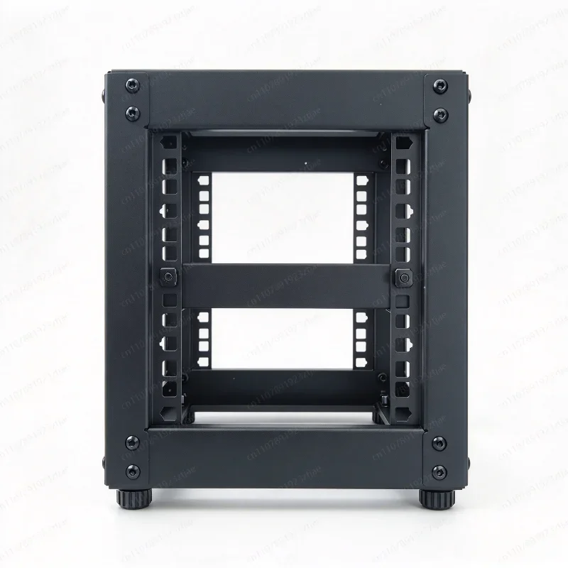 10 Inch Open Frame Desktop Cabinet, NAS & Router Storage Rack for Network Switch & Homelab