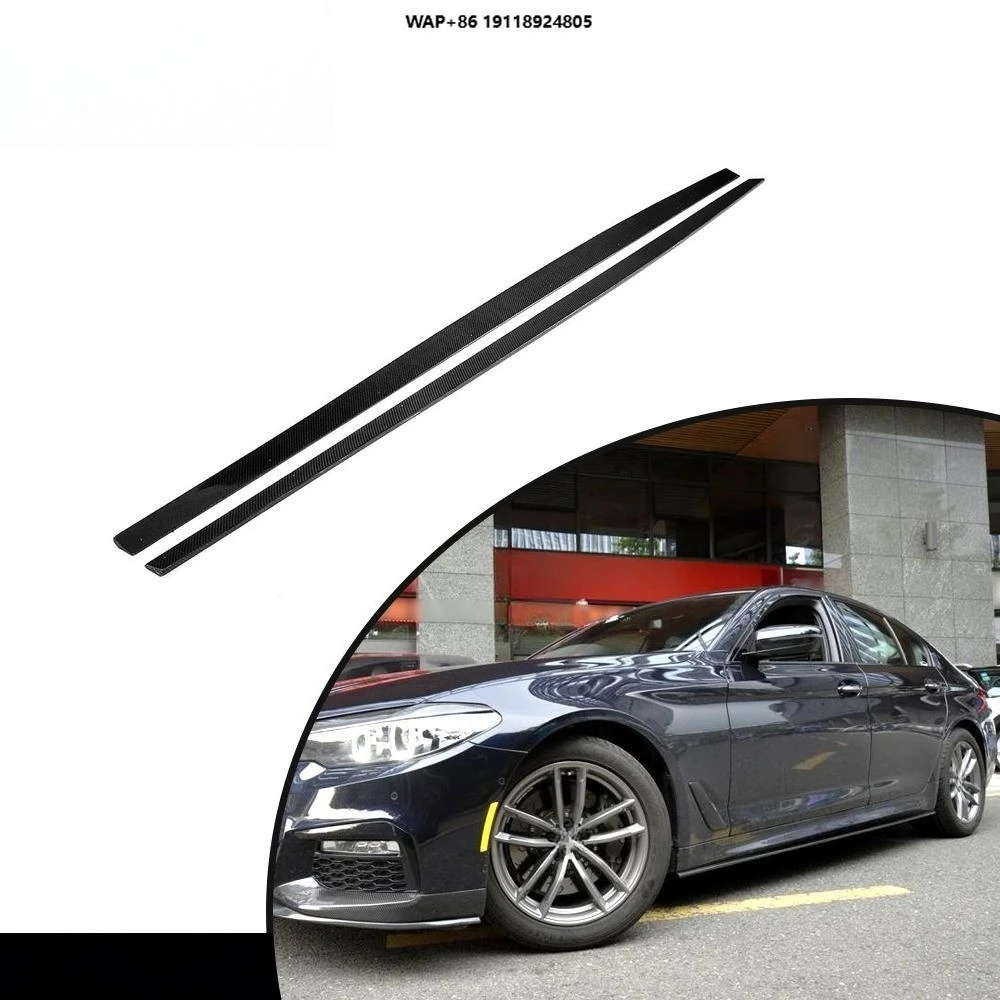 

Carbon Fiber Side Skirts Extension for B-MW 5 Series G30 M Sport Sedan 4 Door 540i 2017-2019