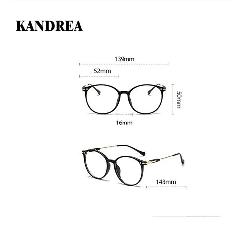 Imagen 2 del producto KANDREA-gafas de sol magnéticas ópticas, conjunto de gafas de sol polarizadas con Clip, gafas para miopía e hipermetropía, prescripción personalizada disponible