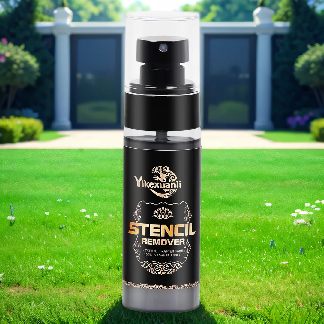 60ml Tattoo Stencil Remover Spray - Fast Cleaning for Transfer Paper, For All Artists