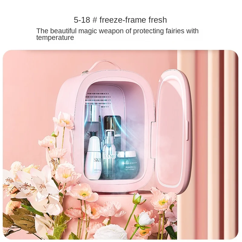 Refrigerador de belleza para mascarillas, productos para el cuidado de la piel, almacenamiento especial, fresco, 6L