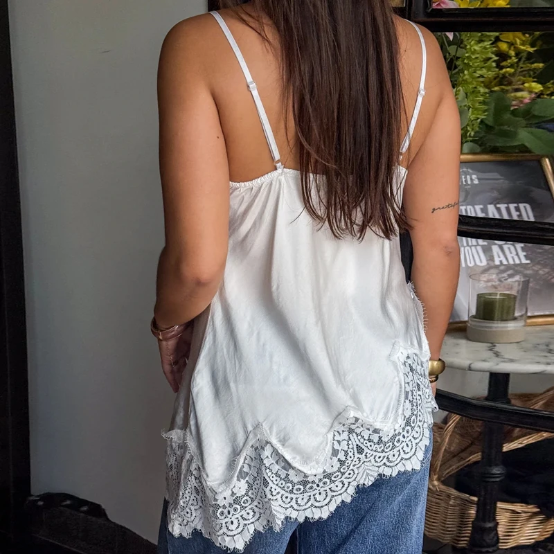 Thumbnail 3 - #76 Latest Lace Trim Camisole Offers