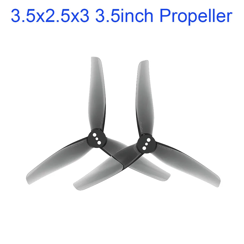 20pcs/10pairs HQ 3.5x2.5x3 3.5inch Tri-blade/3 blade Propeller prop for FPV part