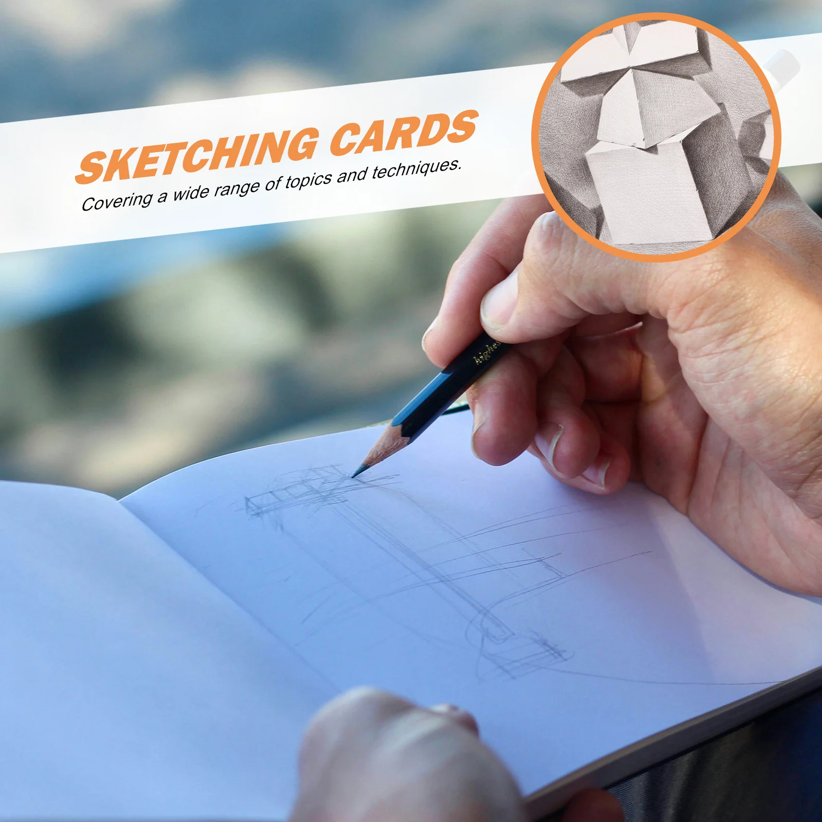 

1 Sketching Manuscript Book Featuring Variety of Copy Cards Step-by-Step Techniques for All Skill Levels Lightweight Easy to