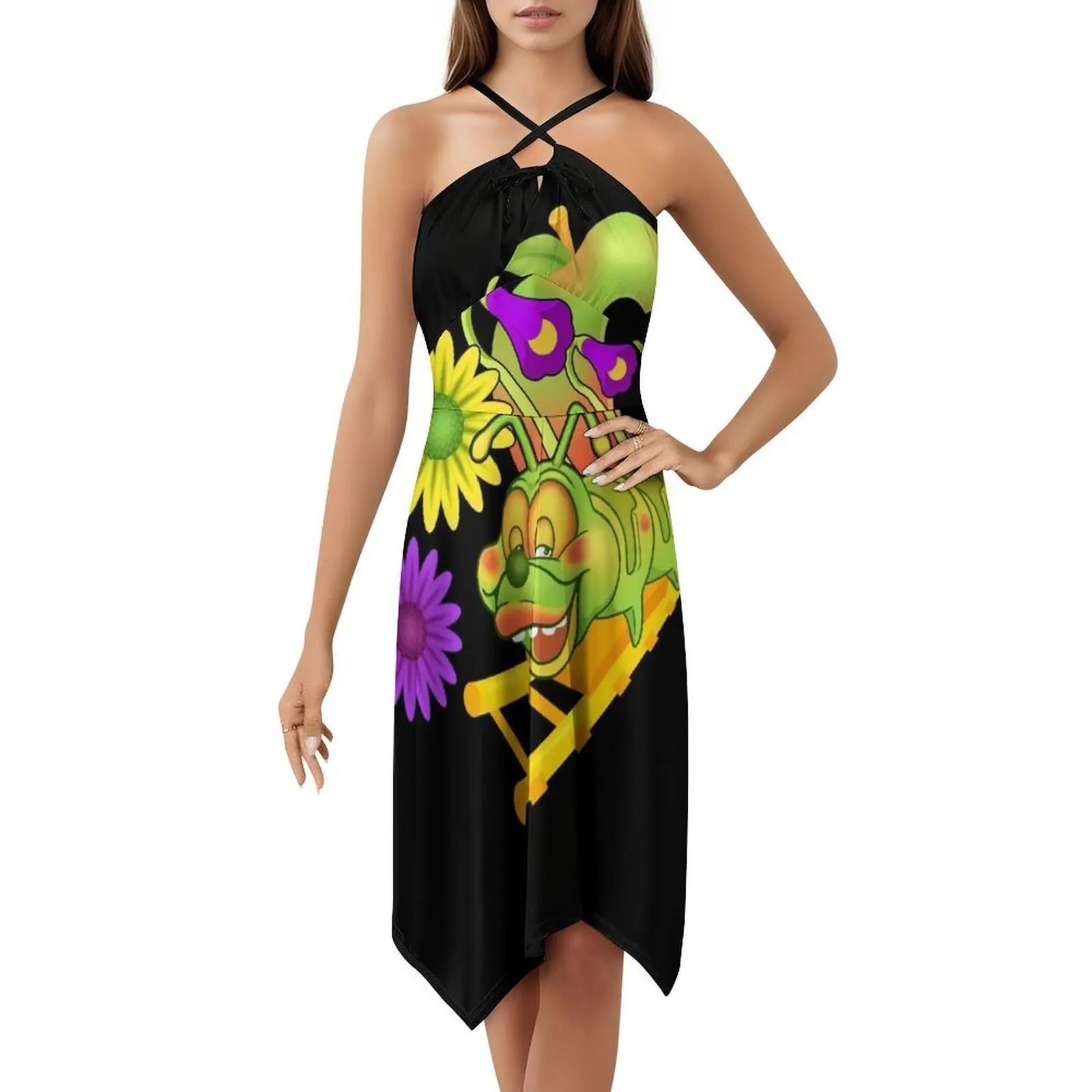 Wackiest Worm Roller Coaster Sweetheart Neckline Dress Elegant Summer Party Dress For Women Wacky Worm Roller Big Enthusiast