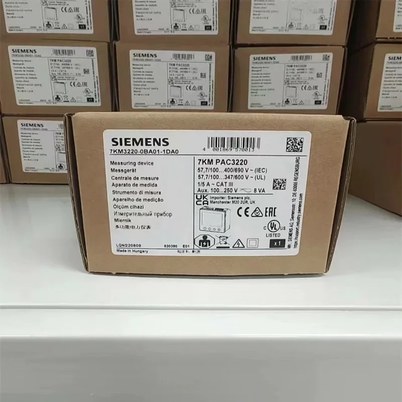 7KM3220-0BA01-1DA0 7KM PAC3220 Messgerät SENTRON Multifunktionsmessgerät
