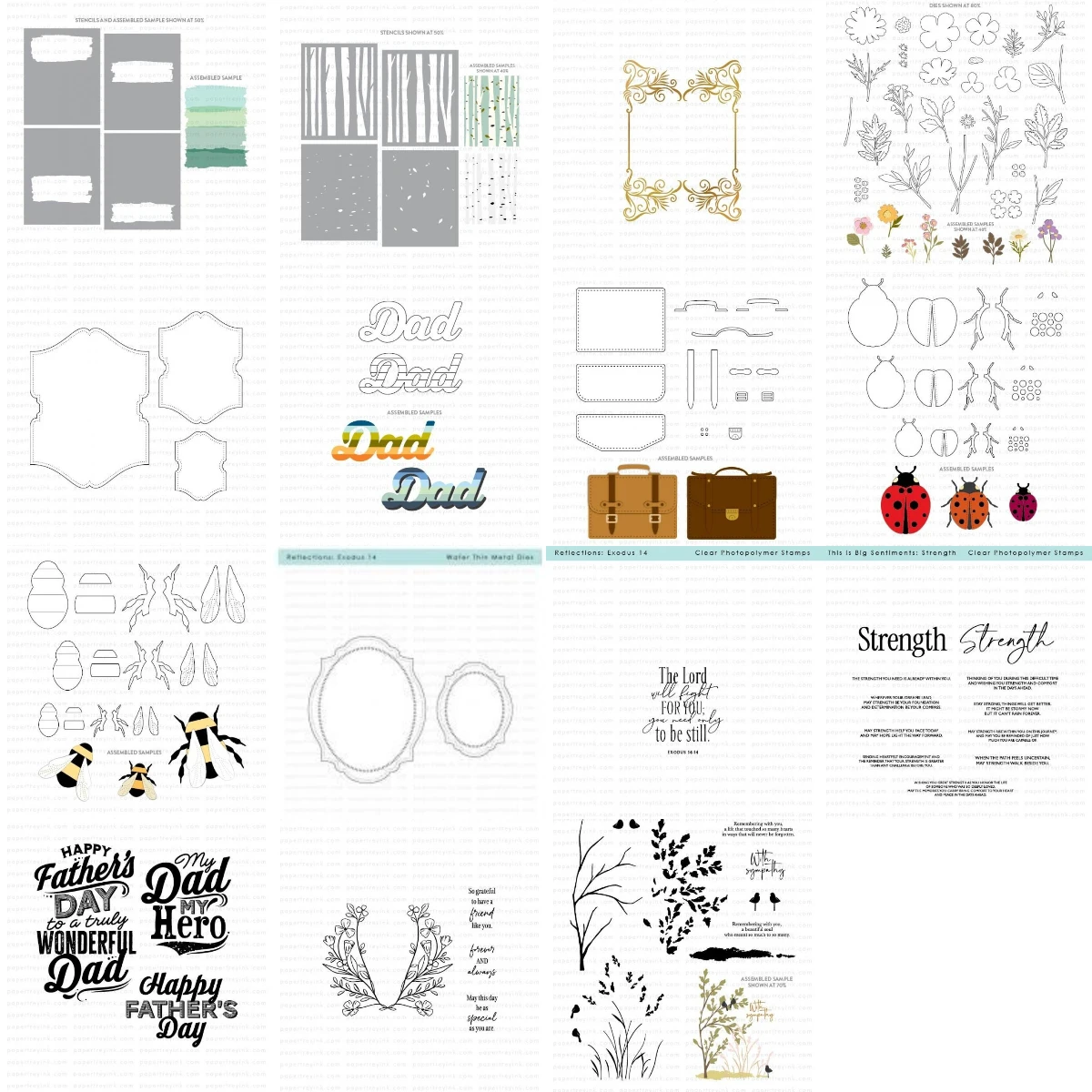Peaceful Meadow Stamp 2026 New Metal Cutting Dies For DIY Scrapbooking Crafts Maker Photo Album Template Handmade Decoration