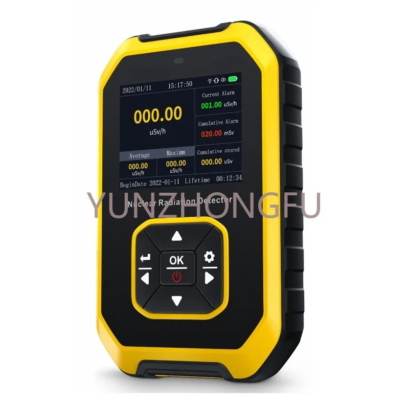 

Nuclear radiation detector professional marble radioactive ray ionization personal dose alarm instrument Geiger counter