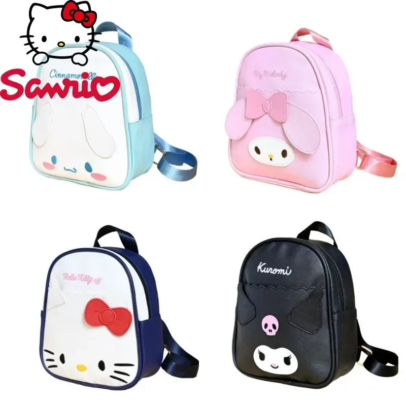 

Hello Kitty's New Children's Mini Backpack Luxury Brand Fashion Mini Girl School Bag 3D Cartoon Cute Children's Bag High Quality