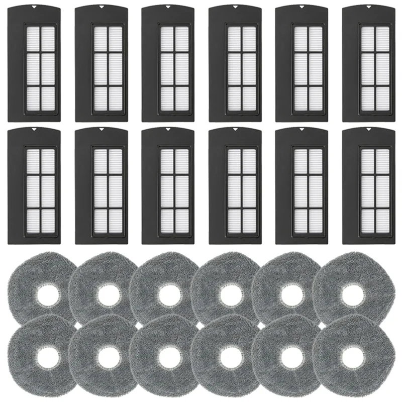 คุณภาพสูง-ใช้งานร่วมกับ Eufy X9 Pro เครื่องดูดฝุ่น HEPA FILTER Mop ผ้า Rag อุปกรณ์เสริมอะไหล่ทดแทน