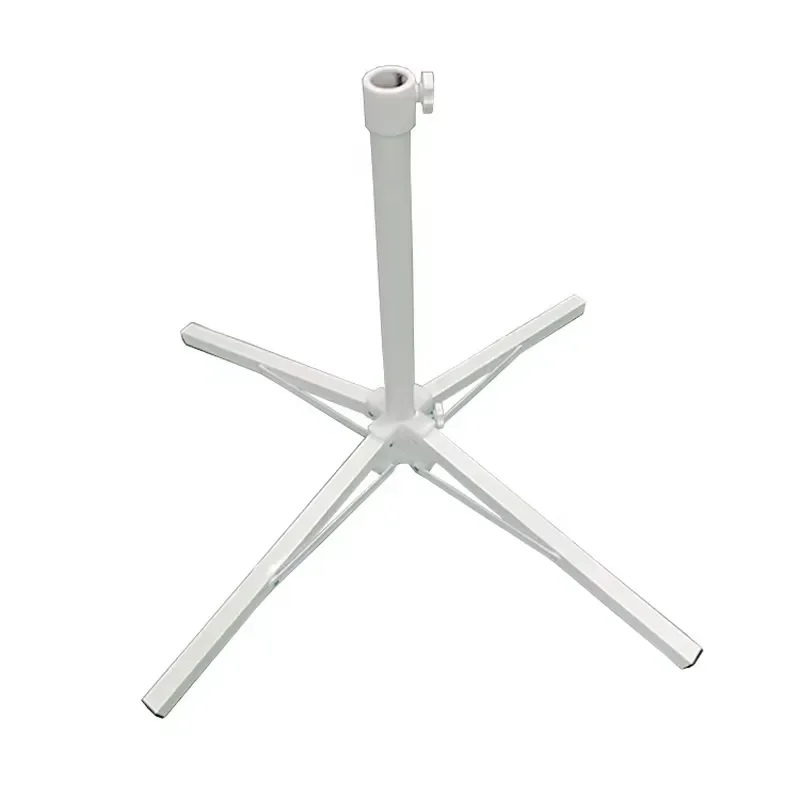 Foldable Metal Steel Beach Umbrella Stand Powder Coated Parasol Base Outdoor Furniture Hot Sale