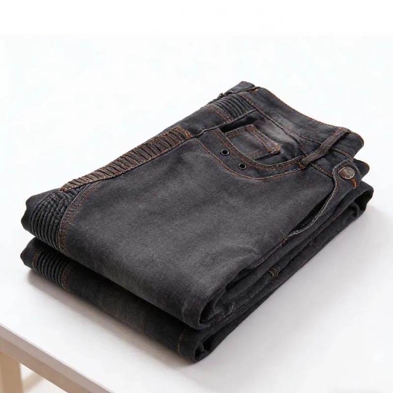 Men hip Kevlar Motorcycle Jeans Four Season Windproof Abrasion Resistant Protective Pants Off Road Motorbike Riding Trousers 03