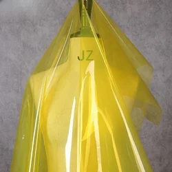 Tpu Fabric Waterproof Raincoat Pvc Jelly Film Environmentally Friendly Wear-Resistant Transparent Liquid Jelly Film Plastic Film