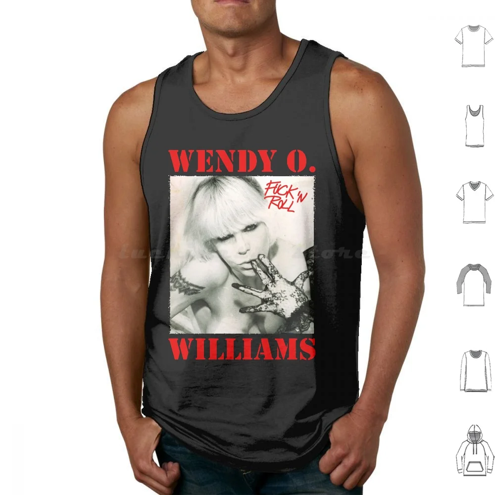 Wow Plasmatics Tank Tops Print Cotton Wendy O Williams Wendy O Williams Wendy Orlean Williams Plasmatics Reform School