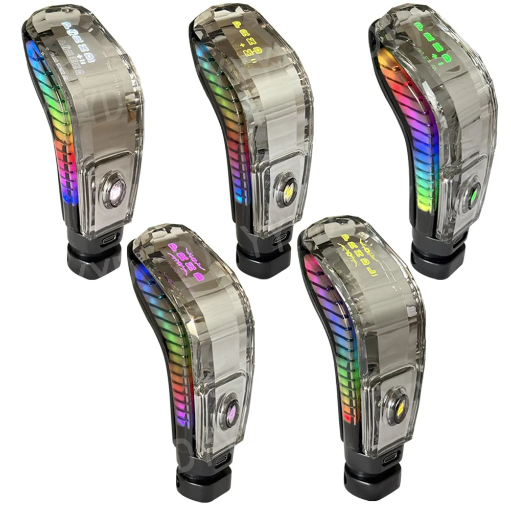 For Chevrolet Cruze Captiva Orlando 7 Color LED Crystal Gear Shift Knob Auto Gear Stick Shifter Lever Interior Decor Accessories