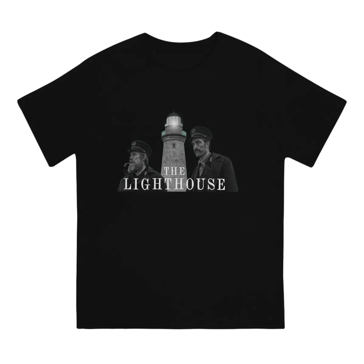 Men Lighthouse T Shirts Robert Pattinson Famous British Actor Movie  Cotton Clothing Funny Short Sleeve  Tees 4XL 5XL T-Shirts