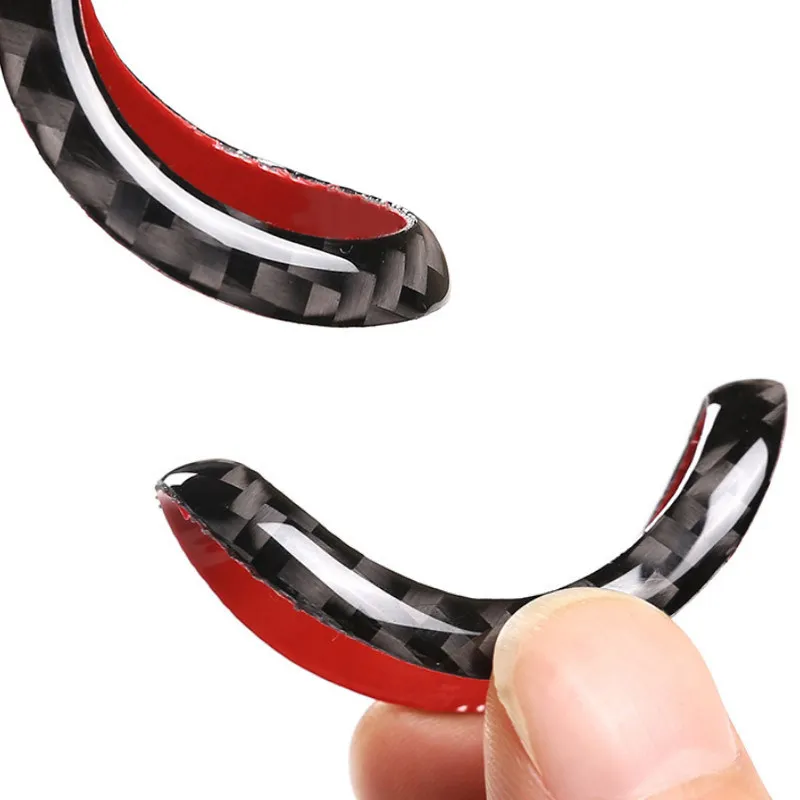 لسيارات BMW 3 series E90 E92 E93 E89 Z4 M الرياضة سيارة التصميم الداخلي محرك بدء إيقاف زر مفتاح إشعال حلقة ألياف الكربون تقليم