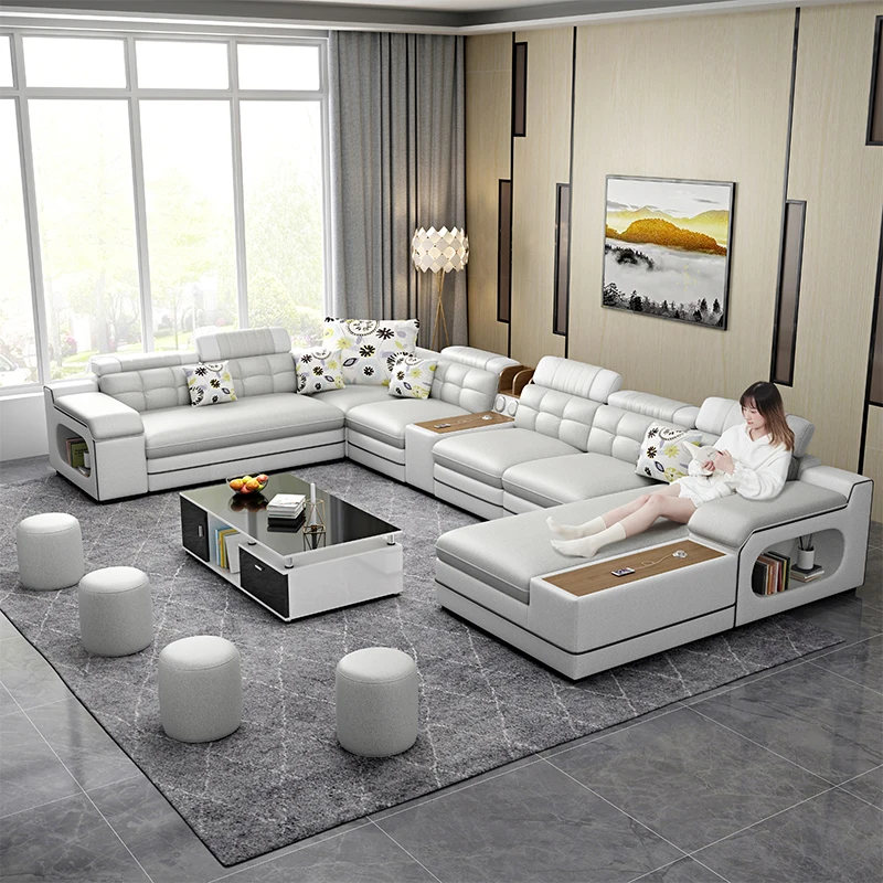 

Technology Fabric Sofa Set, Combination Furniture, Minimalist Size Unit, Living Room Sofa