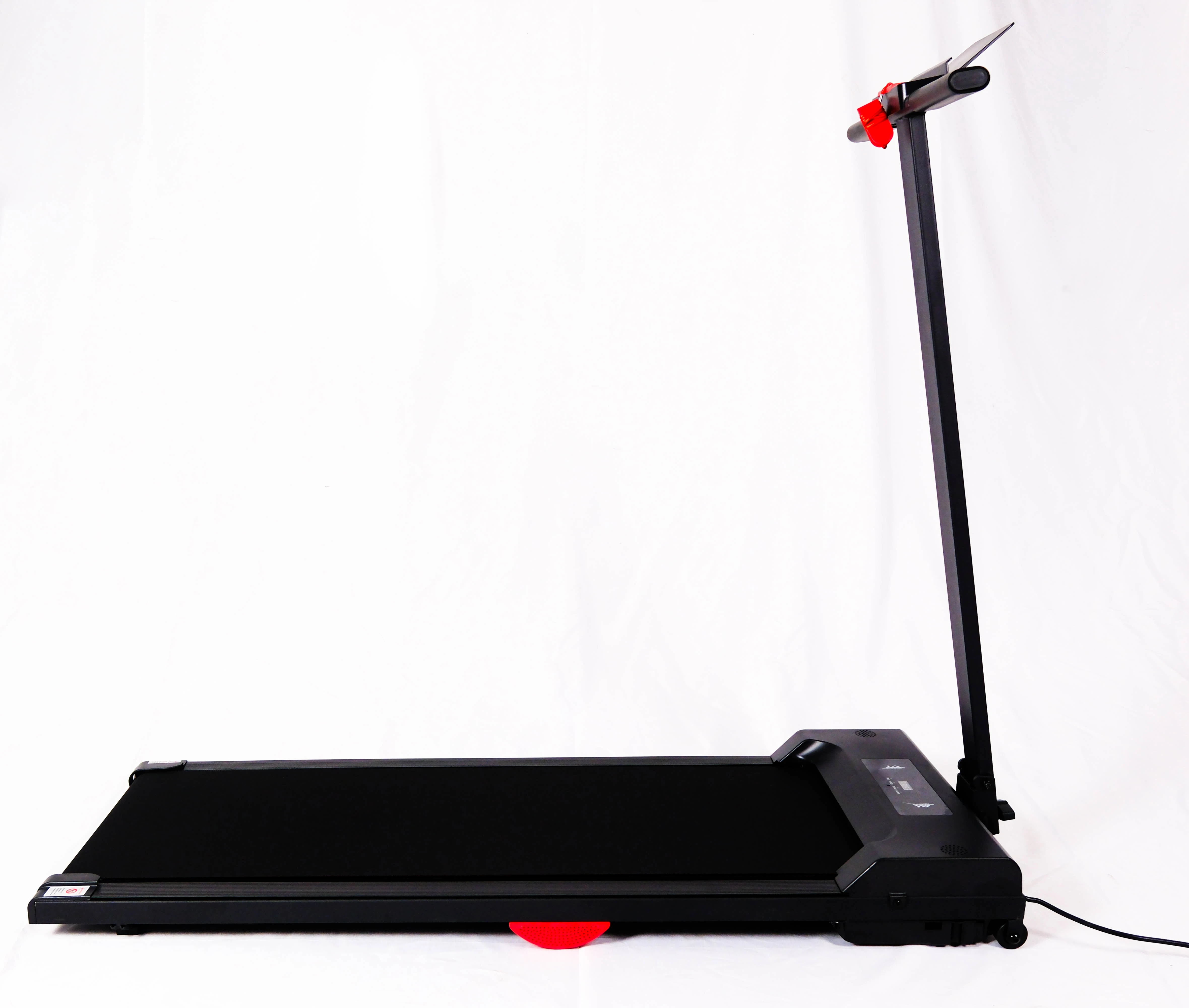 Ultra-thin Single-arm Horizontal Folding & Ultra-light Treadmill With Flat Bracket Shock Absorber, Small Space For Easy Storage