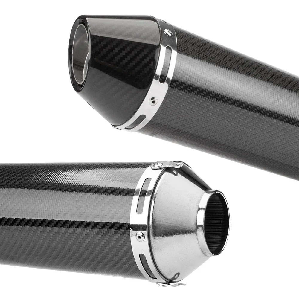 

TJ/Universal rear section, full carbon fiber, Modified exhaust pipe for motorcycle,R3, M4, Z400, CB650R, MT07