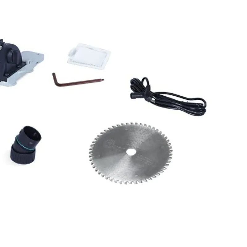 Brushless Track Saw Depth Plunge Saw for Aluminum Plastic Dust Free with Quick Safety