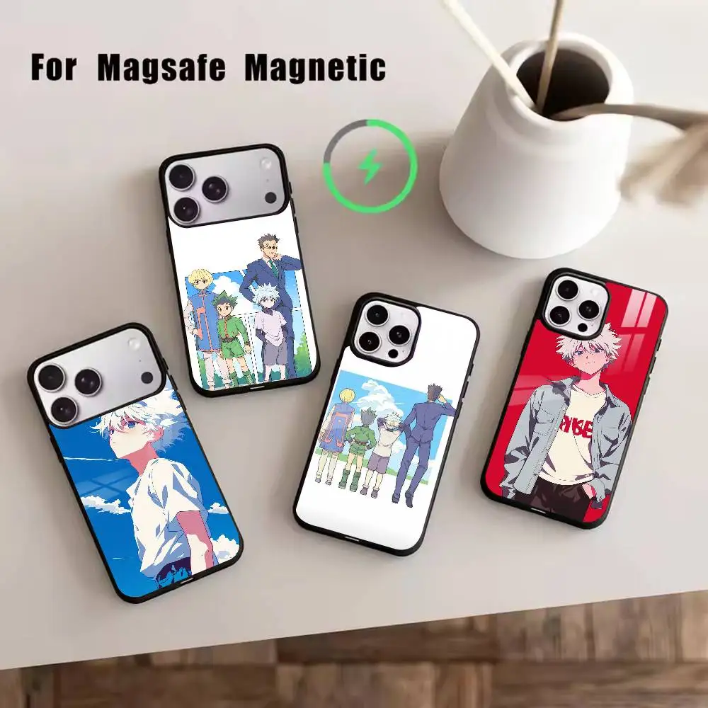 

HH-Hunter x Hunter Phone Case For iPhone17,16,15,14,13,12,11 Plus,Pro Magnetic with Magsafe Wireless Charging