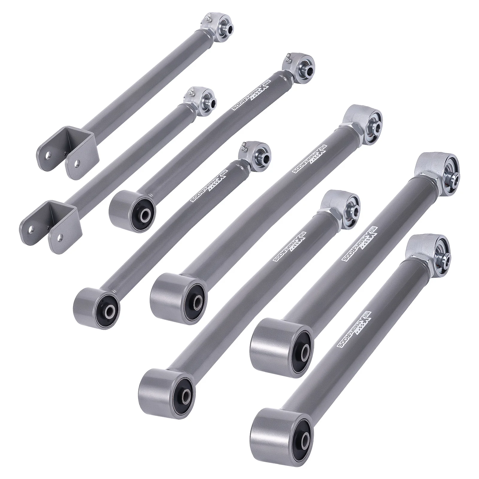 

8pcs Front & Rear Adjustable Control Arms Suspension Kit for Jeep Wrangler JK 2007-2018