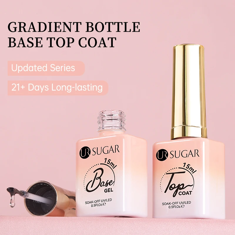 UR SUGAR マニキュアセット ネイル乾燥ランプ付き UV ネイルジェルポリッシュ 半永久ワニスベースジェルとトップコート ネイルアートキット