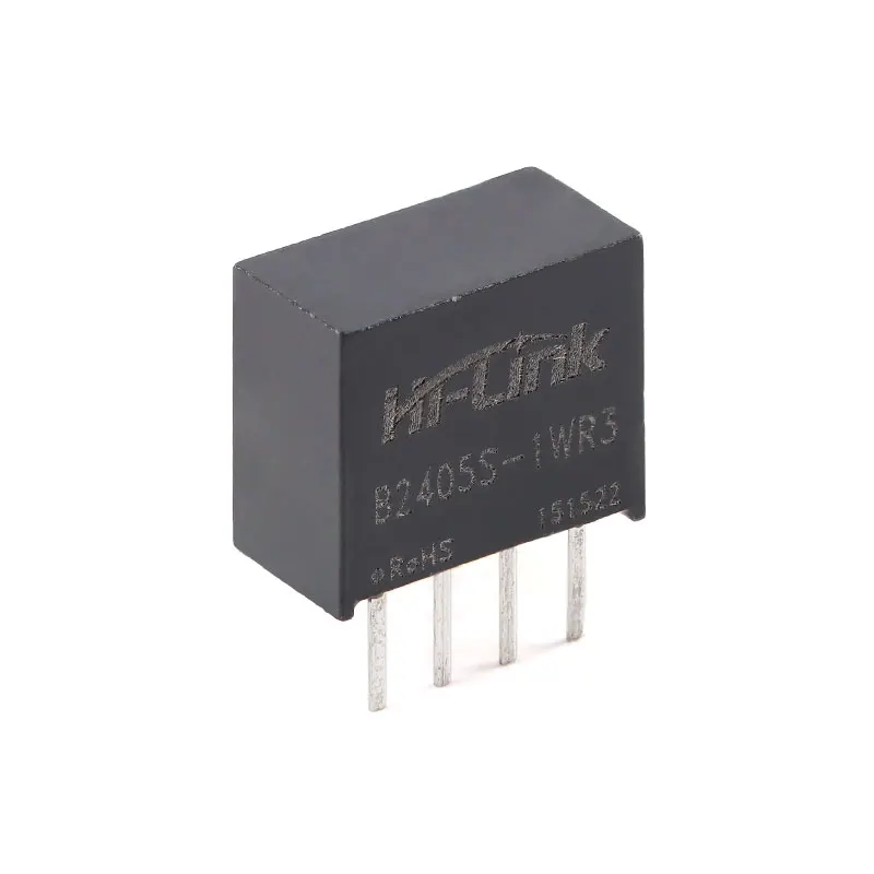 2pcs DC-DC Isolated Power Module HLK-B2405S-1WR3 HLK-B2412S-1WR3 HLK-1D2424AH 1W 24V to 5V 12V 24V Converter Voltage Transformer