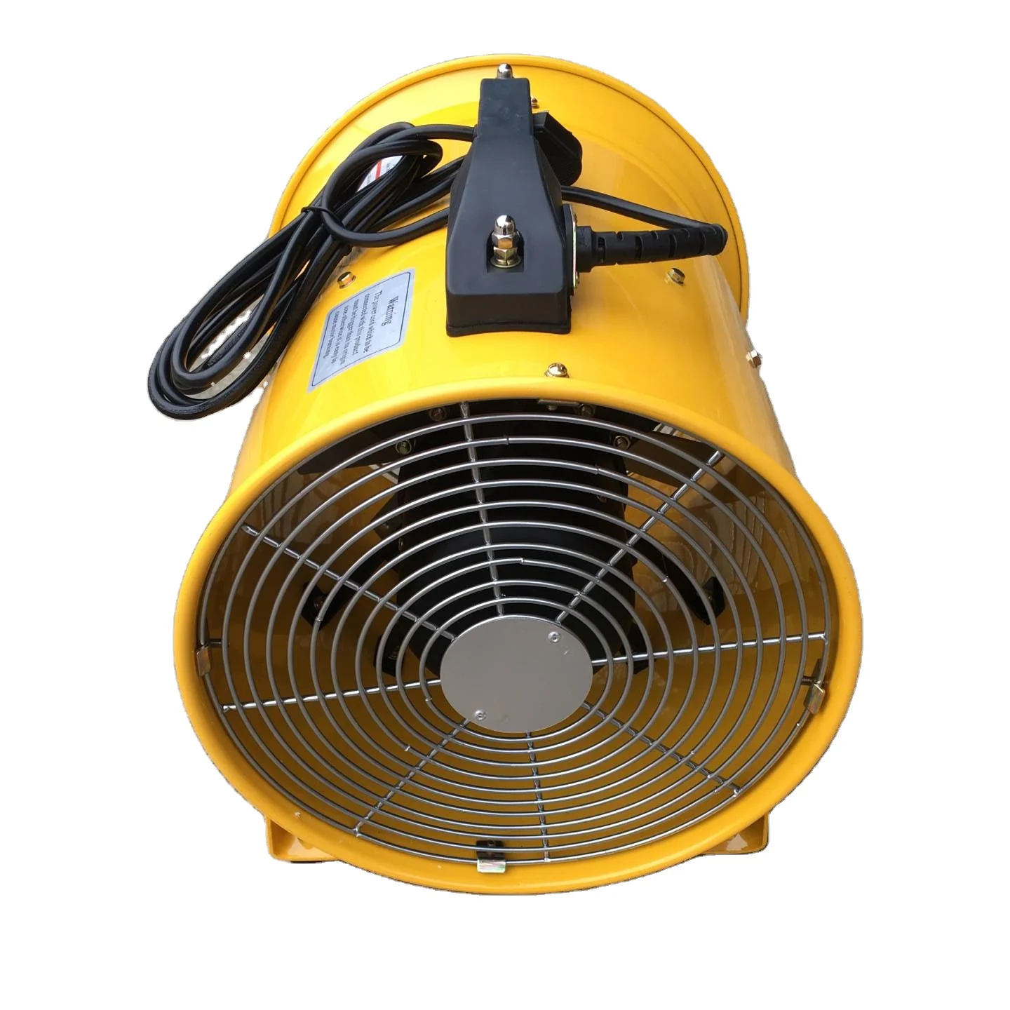 Ventilador Industrial Portátil con Conexión a Ducto Eléctrico, Extractor de Aire de 12 Pulgadas