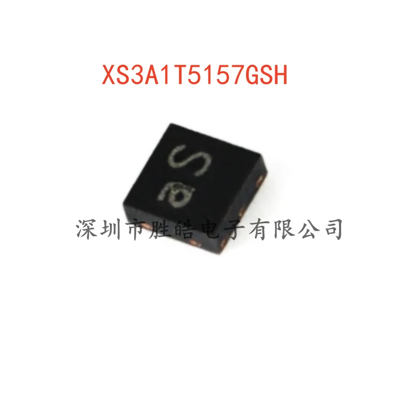 (10PCS)  NEW  XS3A1T5157GSH   XS3A1T5157   Low Ohm Single Pole Double Throw Analog Switch  XSON-6   Integrated Circuit