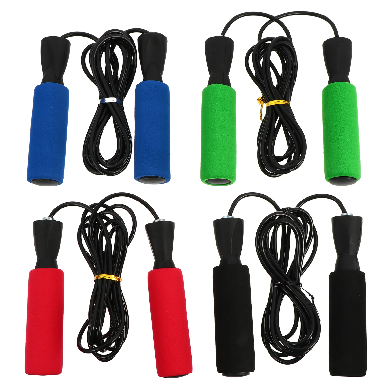 4 Pcs Jump Portable Workout Exercise Colorful Fitness Jumping Cable Weight Loss Equipment Student