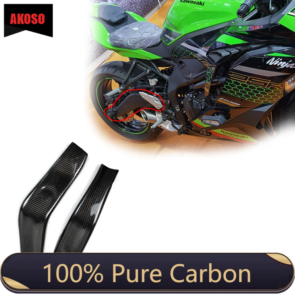 

3K Carbon Fiber Motorcycle Body Fairing Kits Swingarm Covers Panels For Kawasaki ZX25R ZX 25R 2020 2022