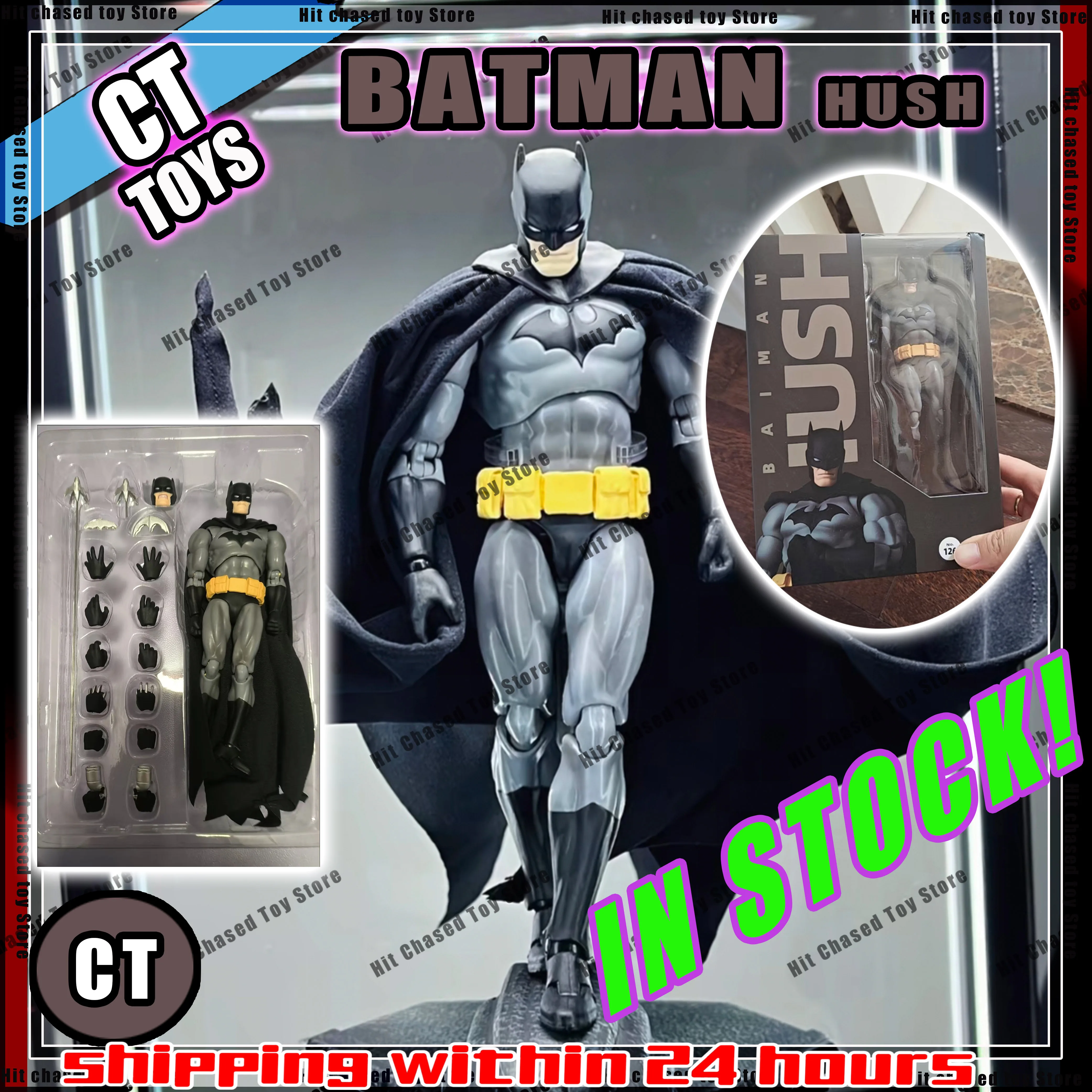 

В наличии Ct Toys Batman Hush Mafex 126, летучая мышь, человек постоянного тока, аниме, фигурка, статуя, модель, детская игрушка на заказ, подарок