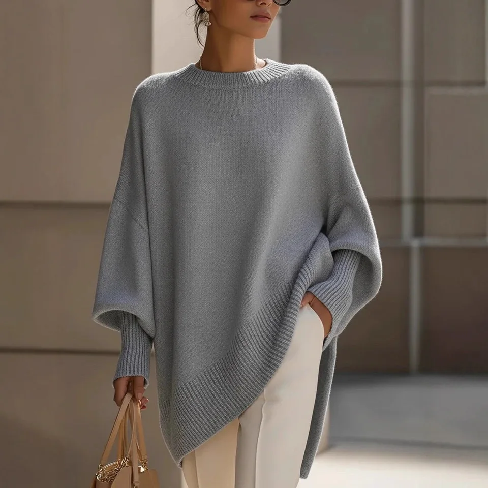 Pullovers Women Sweaters Round Neck Full Sleeve Vintage Jumpers Y2k Streetwear Elegant Splice Knit Casual Autumn Winter 2026 2 Pullovers Women Sweaters Round Neck Full Sleeve Vintage Jumpers Y2k Streetwear Elegant Splice Knit Casual Autumn Winter 2026 2