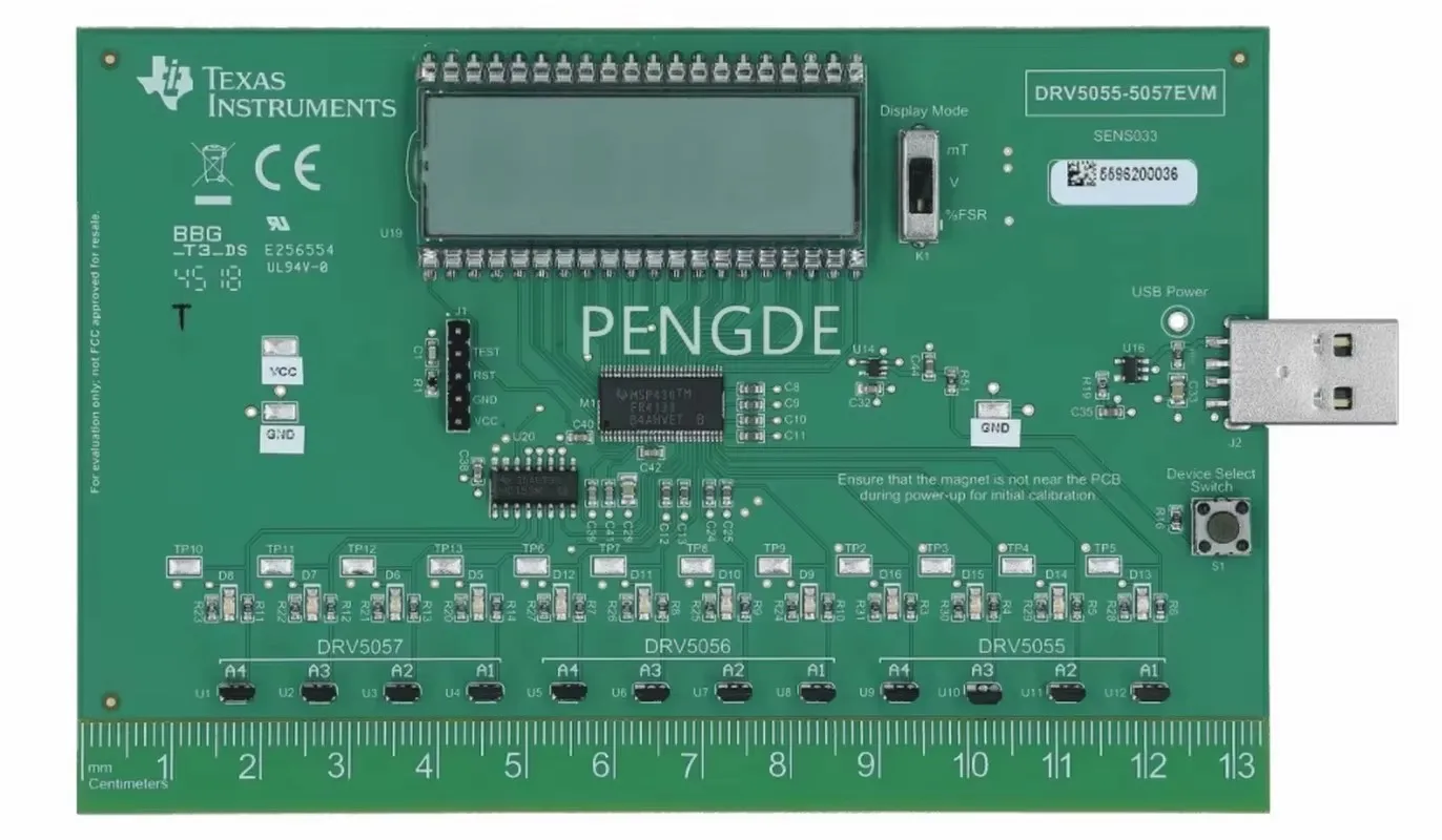 Spot DRV5055-5057EVM DRV5055 5056 módulo de evaluación del sensor de efecto Hall lineal