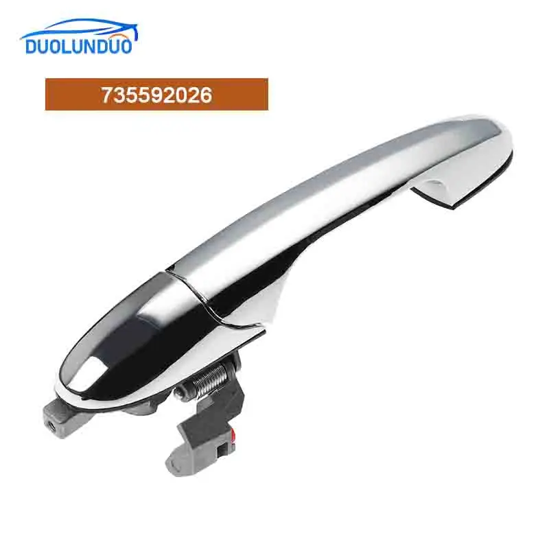 New Outer door handle 735592012 735592026 Left Right Car Outer Door Handle For Fiat 500 2007-2020 Alfa Romeo 147 2000-2010